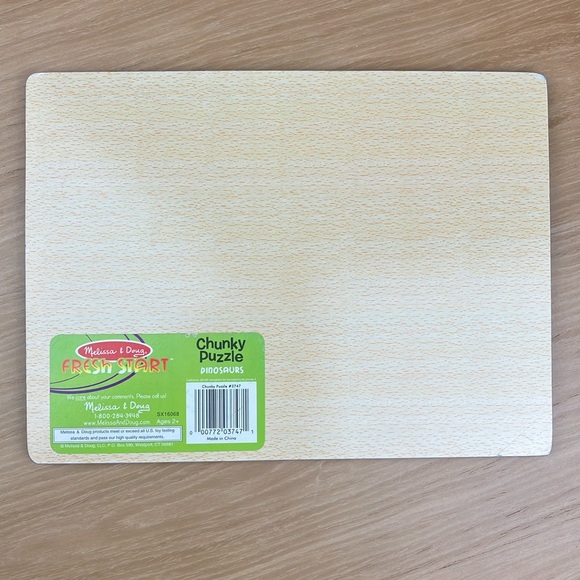 Melissa & Doug Dinosaur Puzzle & Dinosaur Rollers - Picture 6 of 12